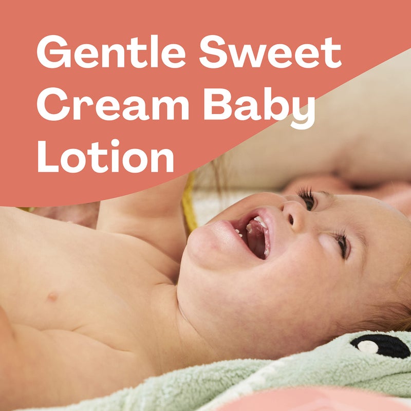 Hello Bello Premium Baby Lotion, Gentle Hypoallergenic Vegan Formula to Nourish and Moisturize, Sweet Cream Scent, 8.5 oz - Image 3